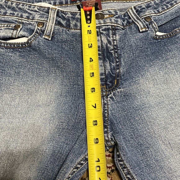 AEROPOSTALE Chelsea Bootcut Jeans Womens 9/10 Long Medium Wash Slight Stretch - Picture 5 of 7